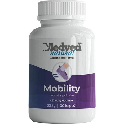 Medveď natural Mobility 30 kapsúl