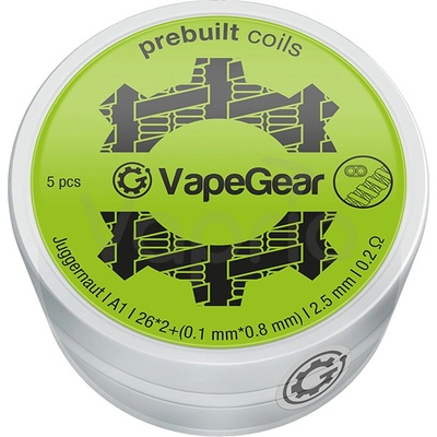 VapeGear předmotané spirálky Juggernaut A1 0,2ohm