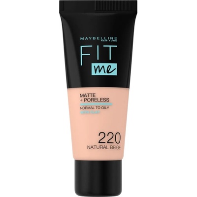 Maybelline New York Maybelline Фон дьо тен Fit Me Matte, 220 Natural Beige, 30 ml