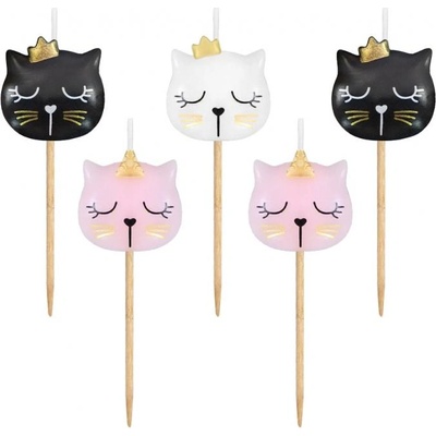 Godan Свещи Котки 5 бр