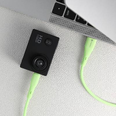 Forcell C341 USB A na Micro USB QC3.0 2,4A 18W 1m zelený