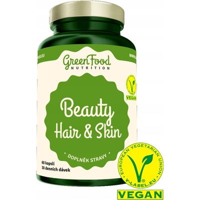 GreenFood Beauty Hair & Skin 90 kapsúl