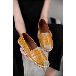 Moda Trend Дамски еспадрили - Горчица 299954 (299954_Горчица)