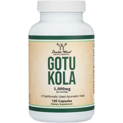Double Wood Supplements Gotu Kola 500 mg [120 капсули]