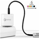 USB kabely Axagon BUMM-AM20QB Micro USB, 2A, 2m, černý