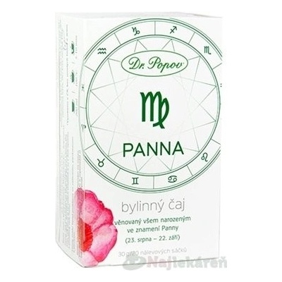 Dr. Popov Bylinný čaj PANNA 20 x 1,5 g
