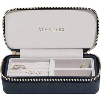 Stackers Пътническа кутия за бижута Travel Medium Stackers морскосиня (76145)