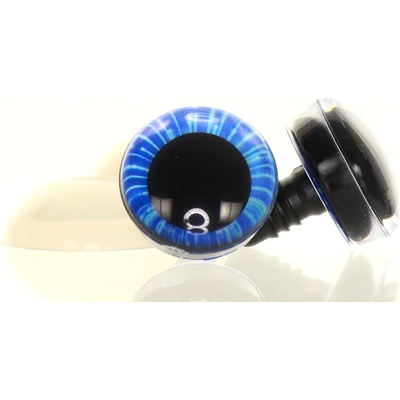 Oči duhové modrý paprsek 20 mm