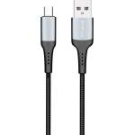 DeTech Кабел за данни DeTech DE-43M3, Micro USB, 3.0m, Black - 40262 (DE-40262)