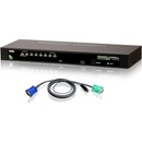 Aten CS-1308A KVM switch USB&PS2 8PC, OSD, 19"