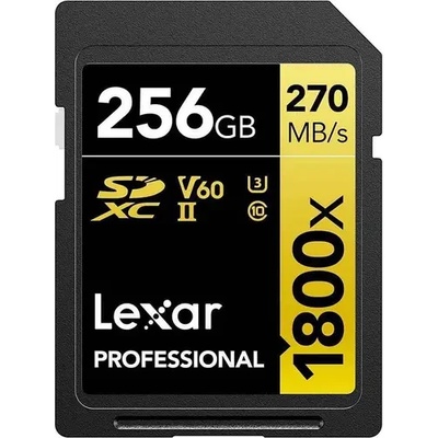 Lexar Professional 1800x SDXC 256GB UHS-II/U3/V60/CL10 (LSD1800256G-BNNNG)