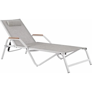 Image 1 of Bogdan Furniture Алуминиев шезлонг с подлакътници Мебели Богдан