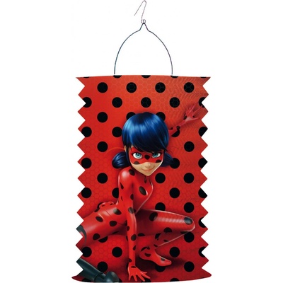 Amscan Kouzelná beruška a černý kocour lampion 28 cm – Zboží Dáma