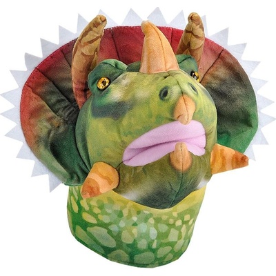Wild Republic Plyš maňásek se zvukem Triceratops