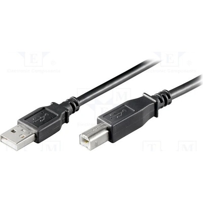 Goobay 68901 USB 2.0, USB A vidlice, USB vidlice, 3m