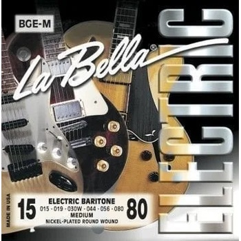 La Bella BGE-M Baritone 15-80 Струни за електрическа китара (LB-BGE-M)