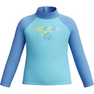 Speedo Блуза с uv защита kids l/s print rash guard