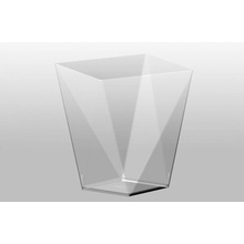 Gold Plast Finger food průhledný kelímek Diamond 5,1 x 5,1 cm 100 ml