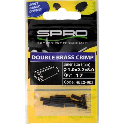 SPRO Trubička na výrobu lankových návazců W-Brass Crimp 0,8 x 1,7 x 8mm