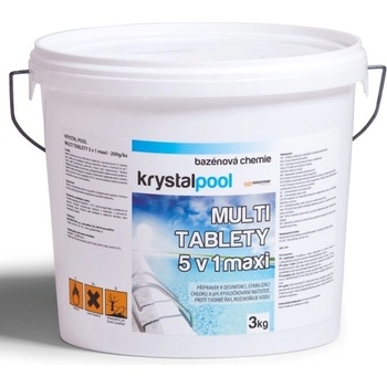 KRYSTALPOOL Multi tablety 5v1 Maxi 3 kg
