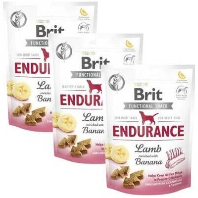 BRIT Care Dog Functional Snack Endurance jehněčí 3 x 150 g