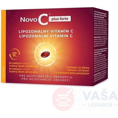 Novo C Plus Forte Lipozomalny Vit. C 60 kapsúl