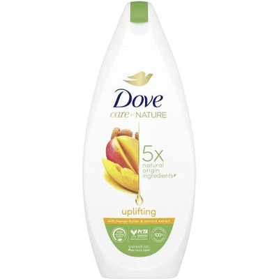Dove Care By Nature Uplifting Shower Gel хидратиращ и подхранващ душ гел 225 ml за жени