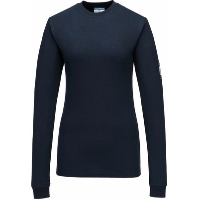 Portwest FR808 Modaflame dámske pletené FR tričko s dlhým rukávom Navy XS