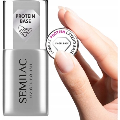 Semilac Protein Extend Base 11ml - hybridní báze pro gel a hybridní lak