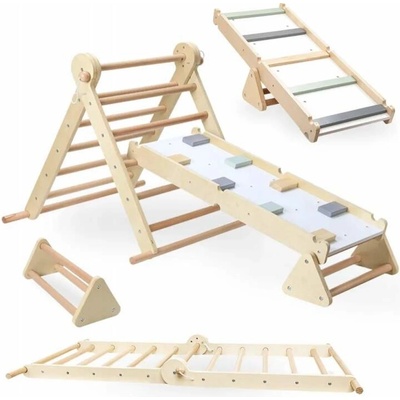 Best dětská dřevěná sestava MAMABRUM Climber MAM27