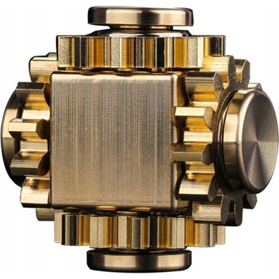 FIDGET SPINNER CUBE KOVOVÝ HRAČKA ANTISTRESOVÁ