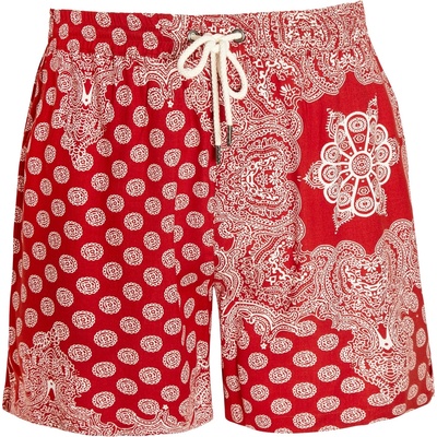 Another Influence Анцуг Another Influence Men's Woven Tracksuit Shorts Tracksuit - Red