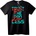 NOONEBRAND Тениска Имай доверие в процеса - 7XL, Black