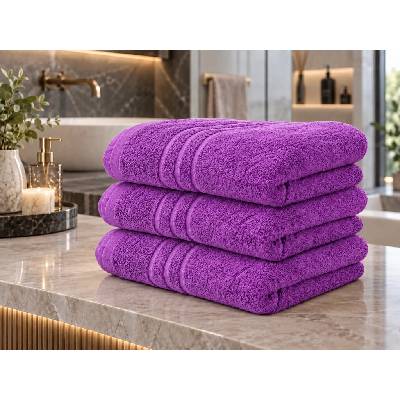Textilomanie Osuška Comfort Maxi 100x180 cmfialová