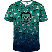 Aloha From Deer Kabuki Mask Drowned T-Shirt TSH AFD925 blue