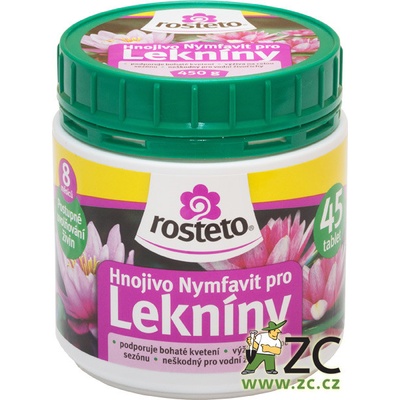 Rosteto Nymfavit hnojivo na lekníny 450 g