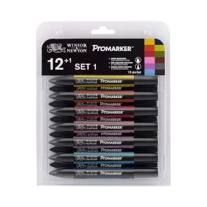Winsor & Newton Маркер Promarker 12 цвята