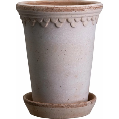 Bergs Potter KR18RPS kvetináč Københavner vysoký s podstavcom 18 cm ružový