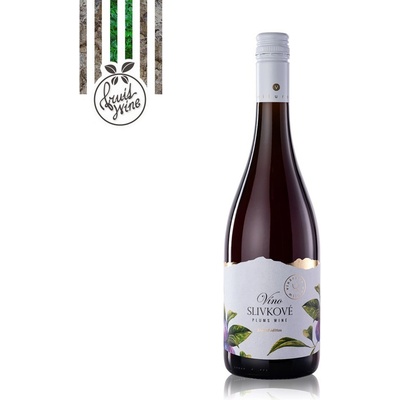 Miluron Slivkové víno 11% 0,75 l (čistá fľaša)