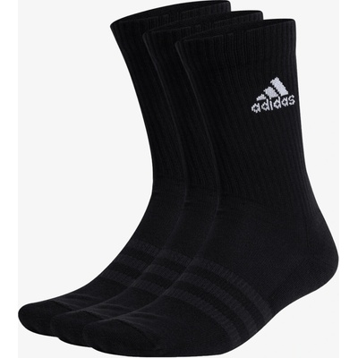 adidas Cushioned Crew Socks 3 Pairs Black