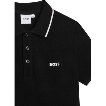 HUGO BOSS Детска памучна тениска с яка boss (j25p26.114.150)