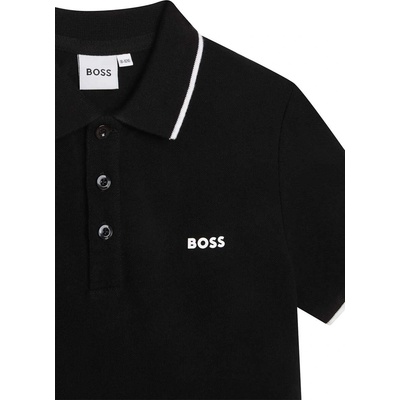 HUGO BOSS Детска памучна тениска с яка boss (j25p26.114.150)