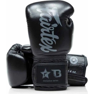 FAIRTEX Боксови Ръкавици Fairtex Black - 16 oz