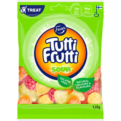 Fazer Tutti Frutti Sour 120 g