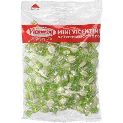 Vicentini Mini Cukríky Bez Cukru Citrón 90 g