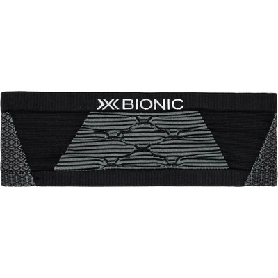 X-BIONIC Headband X Black/Grey černá