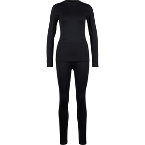 Heber Peak Дамско синтетично термобельо Heber Peak Women's EvergreenHe. Seamless Underwear Set Synthetic base layer - Black - размер S/M (114-3665-0111)