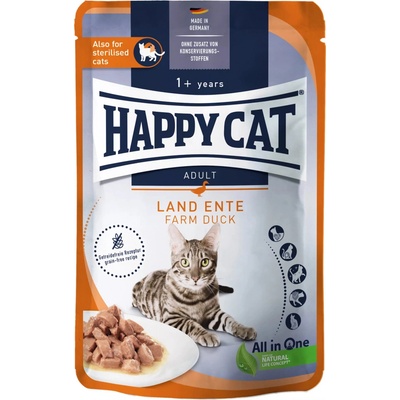 Happy Cates Meat in Sauce Culinary Land Ente 85 g
