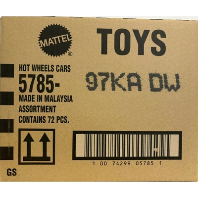 Hot Wheels Sada autíček 5785-97HHHQ 72ks