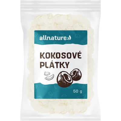 Allnature Kokosové plátky 50 g
